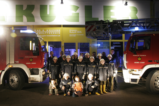 Freiwillige Feuerwehr Krems/Donau - Jugendheimstunde - Schulbung: der Atemschutz