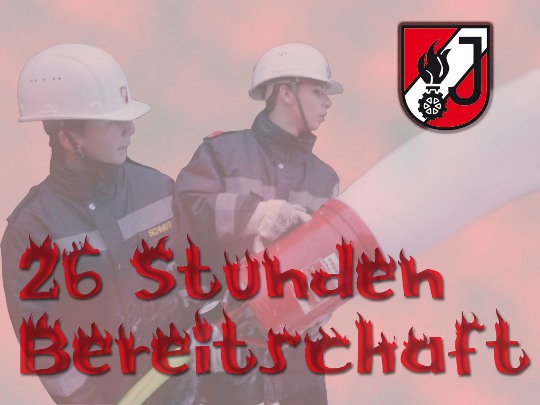 Freiwillige Feuerwehr Krems/Donau - <b>Ankndigung: </b>26-Stunden Bereitschaft der Feuerwehrjugend