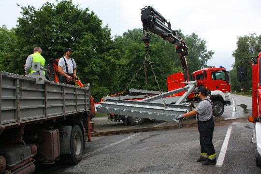 Freiwillige Feuerwehr Krems/Donau - Hochwassereinsatz in Krems Tag II