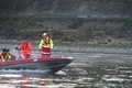 Wasserrettung St. Plten hilft bei der Suche nach dem Wrack