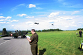 Ankunft der Black Hawk Staffel der Heeres-Flugsicherung