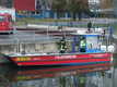 Anlegen Hafen Krems